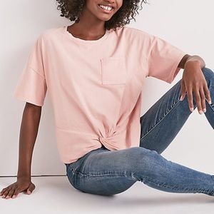 🍀 3/$30 Lucky Brand Twist Front Short Sleeve Shirt
